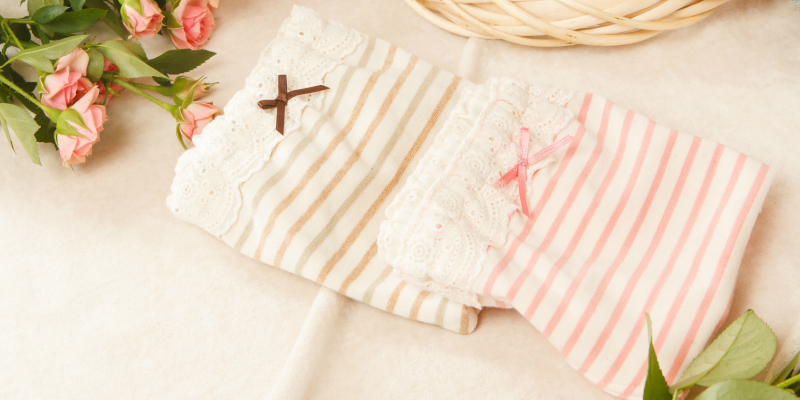 【２５％OFF】Ｒｉ楽ショーツバラレース【オーガニックコットン１００％】