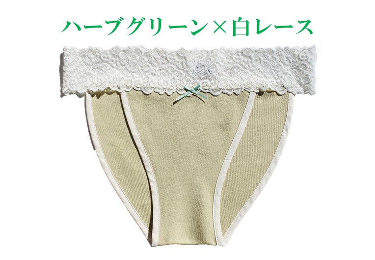 テープ仕上げ：スレースふんどしショーツ　Ｓ／Ｍサイズ