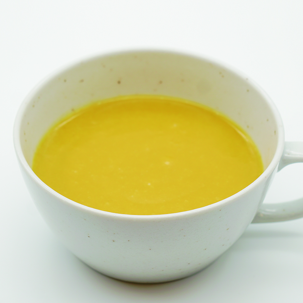 かぼちゃとたっぷり豆乳の濃厚ポタージュ