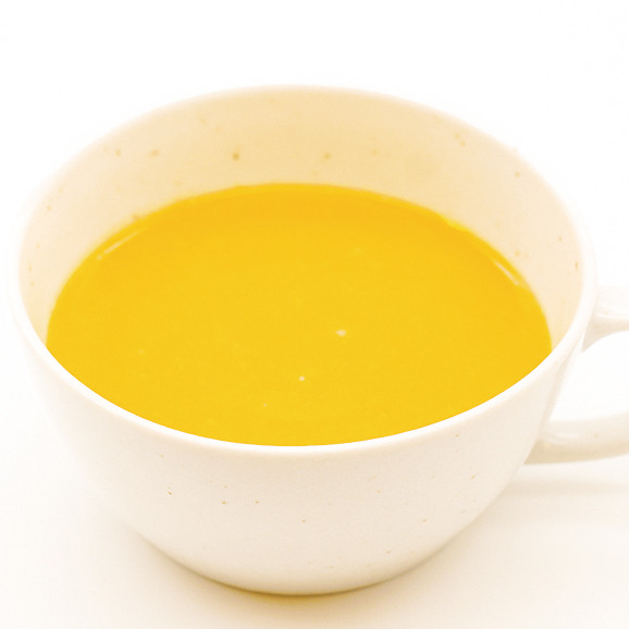 人参と豆乳の濃厚ポタージュ