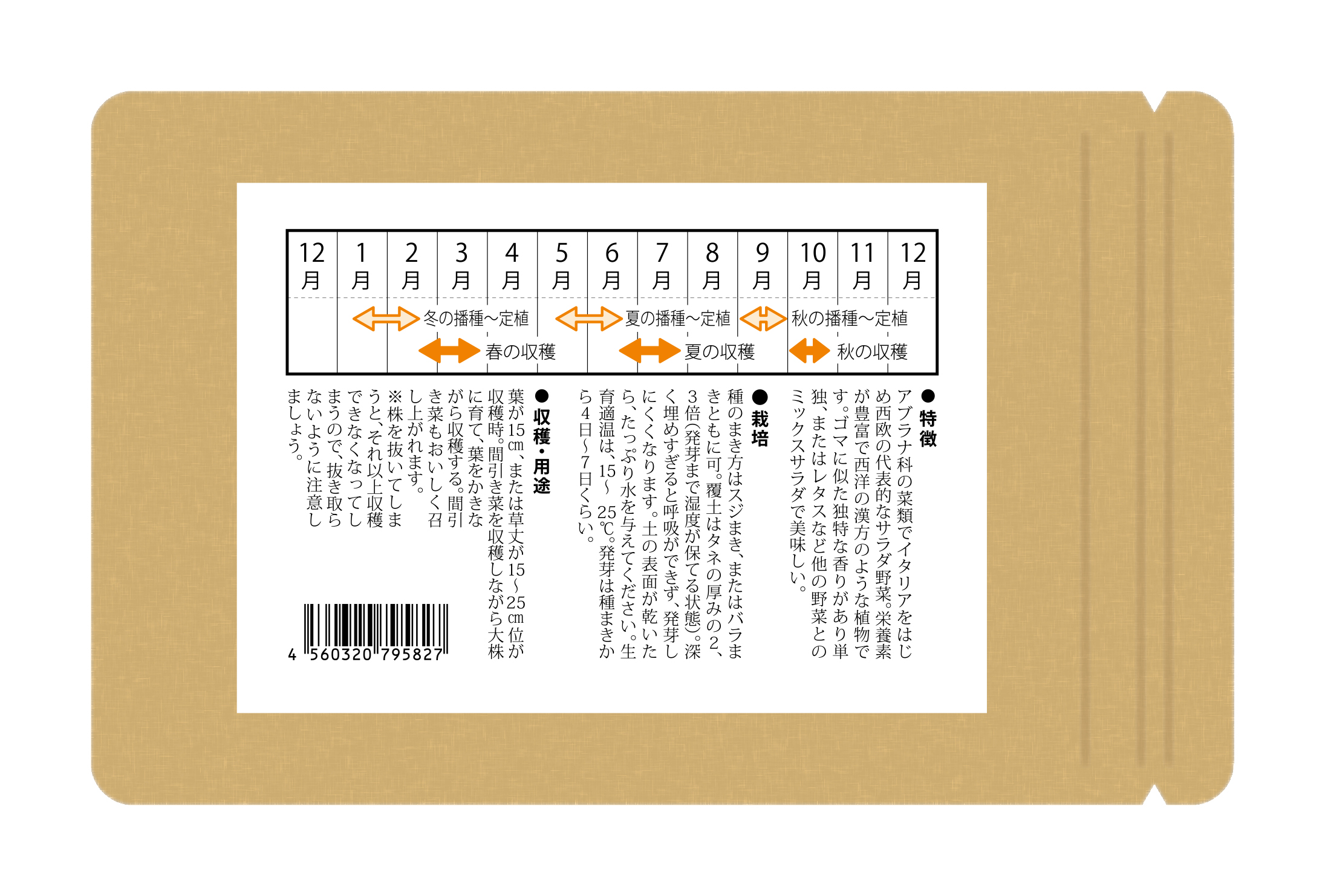 宇迦魂の種　豊受ルッコラ