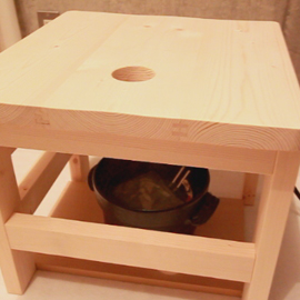 カレンデュラハーブ蒸しセット（マント・オレンジ）